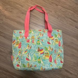 Lily Pulitzer Insulated Beach Cooler Bag